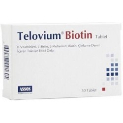 Telovium Biotin 30 Tablet