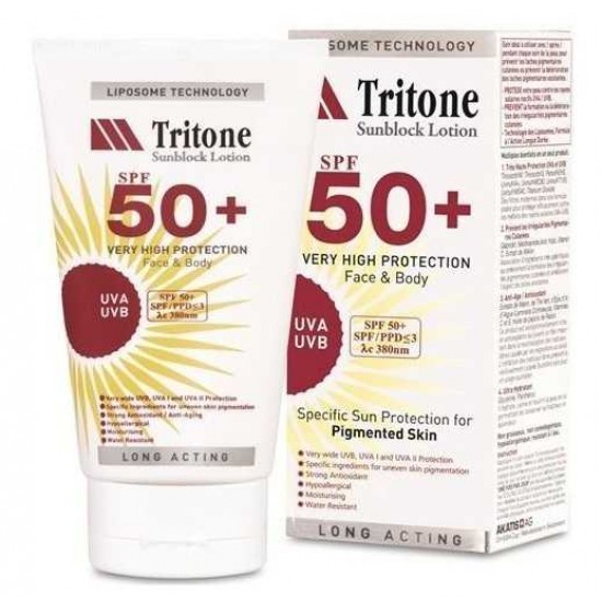 Tritone 150 ml Spf50+ Güneş Koruyucu Losyon
