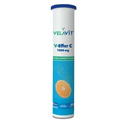 Velavit V-Effer C 1000mg 20 Efervesan Tablet Velavit V-Effer C 1000mg 20 Efervesan Tablet