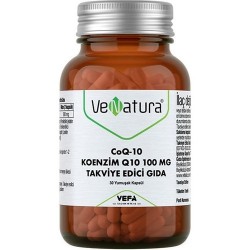 Venatura Coq-10 Koenzim Q10 100 Mg Takviye Edici Gıda 30 Kapsül