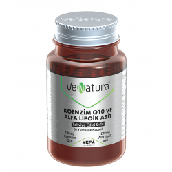 Venatura Koenzim Q10 Ve Alfa Lipoik Asit 60 Kapsül