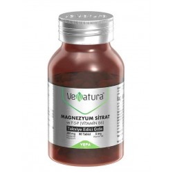 VeNatura Magnezyum Sitrat ve P-5-P (Vitamin B6) 60 Tablet