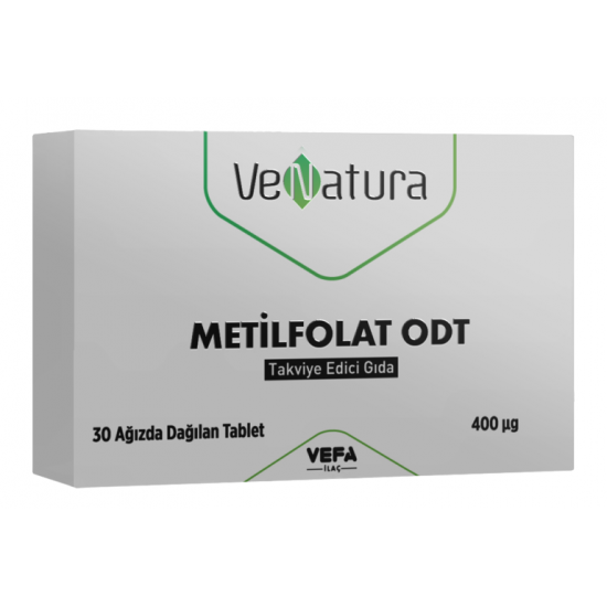 Venatura Metilfolat ODT 400mcg 30 Tablet