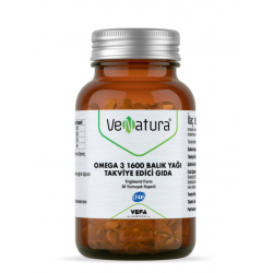 Venatura Omega 3 1600 mg 30 Yumuşak Kapsül Balık Yağı