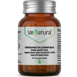 Venatura Oregano Oil Kompleks Izmir Kekiği Yağı 30 Yumuşak Kapsül
