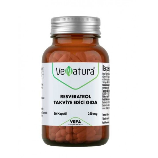 Venatura Resveratrol 250mg 30  Kapsül 