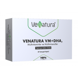 Venatura VM+DHA Multivitamin Ve Multimineral 30 Kapsül