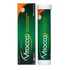 Vitocco Vitamin Mineral Kompleksi İçeren Takviye Edici Gıda 15 Efervesan Tablet
