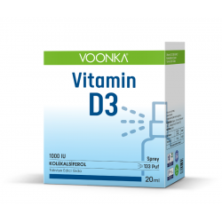 Voonka Vitamin D3 1000İU Sprey 20ml