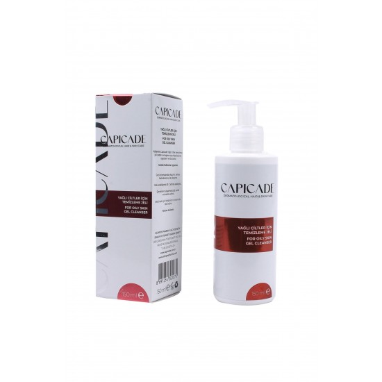 Capicade Yağlı Ve Akneli Ciltler Için Temizleme Jeli 150 Ml