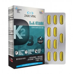 Zade Vital D3+K2 Vitamini 30 Blister Kapsül 